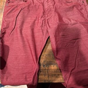 True Religion Men's Straight Jeans in Red True Religion Men’s Pants